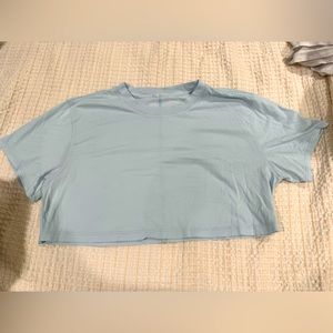 All your cropped T-shirt size 6 lululemon